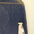 CaNARI スカーフエルボーパッチ ローゲージシルクニットセーター domestic レディース