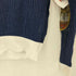 CaNARI スカーフエルボーパッチ ローゲージシルクニットセーター domestic レディース