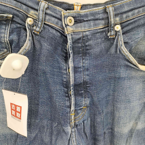 オールユアーズ ALL YOURS HIGH KICK ハイキック ボタンフライ ストレッチ デニムパンツ メンズ 38