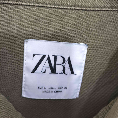 ザラ ZARA スタッズ フリンジシャケット レディース import:L