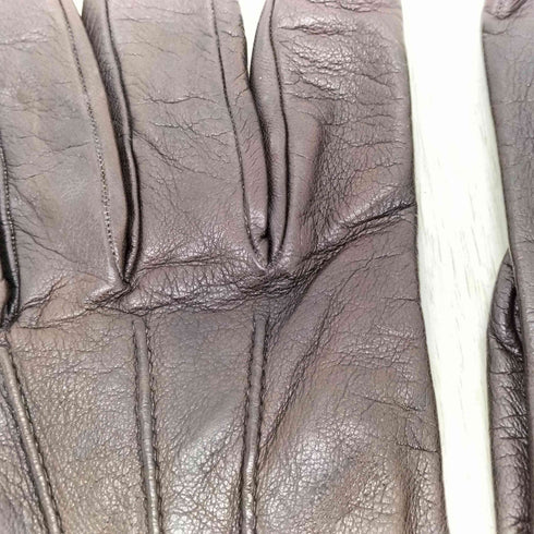 トムフォード TOM FORD カシミヤライニング レザーグローブ 本革 メンズ 10