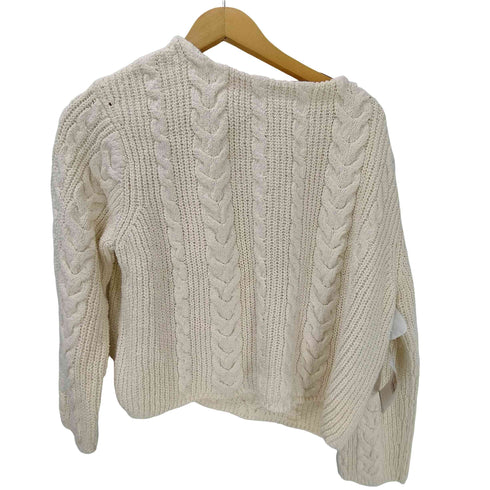 アンフィル unfil cotton & silk cable-knit sweater レディース JPN:1
