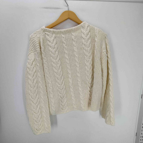 アンフィル unfil cotton & silk cable-knit sweater レディース JPN:1