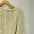 アンフィル unfil cotton & silk cable-knit sweater レディース JPN:1