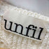 アンフィル unfil cotton & silk cable-knit sweater レディース JPN:1