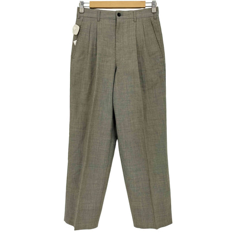 コムデギャルソンオム COMME des GARCONS HOMME 80-90s archive 金文字タグ 2タック センタープレススラックス メンズ JPN:M