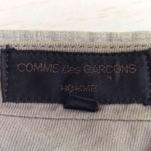 コムデギャルソンオム COMME des GARCONS HOMME 80-90s archive 金文字タグ 2タック センタープレススラックス メンズ JPN:M