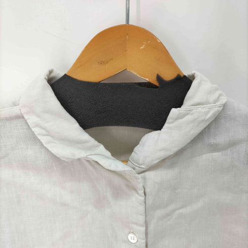 ネストローブ nest Robe リネン100 ロングシャツ メンズ