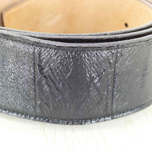 ドルチェアンドガッバーナ DOLCE&GABBANA 本革 レザーベルト メンズ 90CM 36NCH