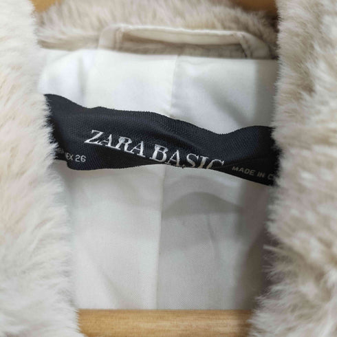 ザラベーシック ZARABASIC フード付きフェイクファーブルゾン レディース import:S
