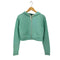 トップショップ TOPSHOP ジップアップ スウェット クロップドパーカー Y2K レディース 36