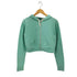 トップショップ TOPSHOP ジップアップ スウェット クロップドパーカー Y2K レディース 36