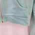 トップショップ TOPSHOP ジップアップ スウェット クロップドパーカー Y2K レディース 36