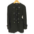 ザラ ZARA ノーカラー ジップアップ ダッフルコート レディース import:XS