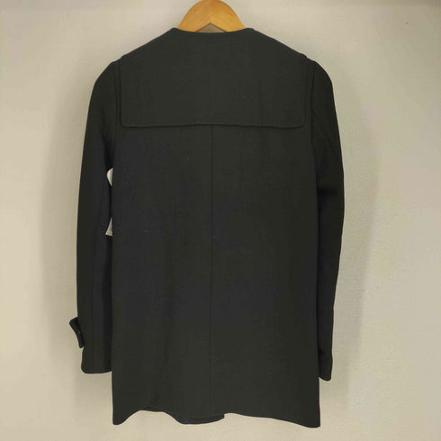ザラ ZARA ノーカラー ジップアップ ダッフルコート レディース import:XS