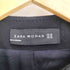 ザラ ZARA ノーカラー ジップアップ ダッフルコート レディース import:XS