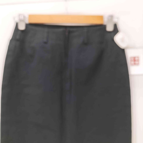 マーガレットハウエル MARGARET HOWELL ENGLAND 旧タグ コットン ウレタン ストレッチ タイト マキシ スカート レディース 2