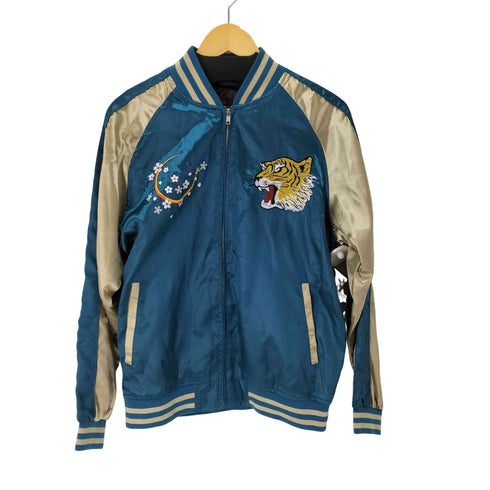 イッシンニョキョウ 一心如鏡 虎総刺繍 スーベニアジャケット メンズ JPN:XL