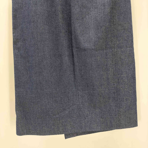 バーバリーロンドン BURBERRY LONDON 裏地ノバチェック コットン ウレタン ストレッチ タイト マキシ デニム スカート レディース 38