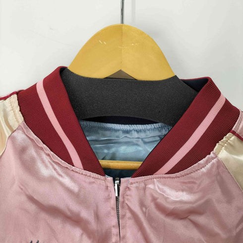 虎 白鳥 OKINAWA 富士山 リバーシブル スーベニアジャケット メンズ