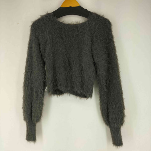 グレイル GRL フェザーニットカシュクールトップス レディース