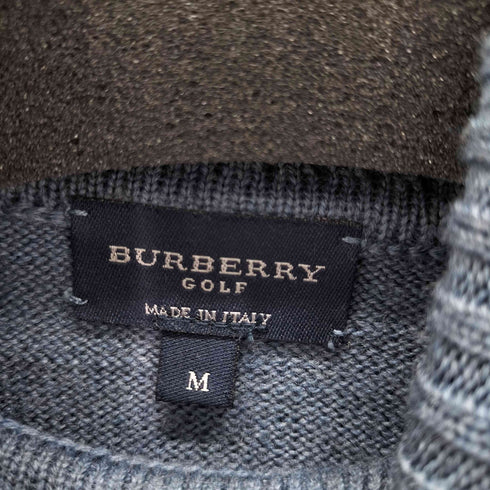 バーバリーゴルフ BURBERRY GOLF ウールハイネックセーター メンズ JPN:M