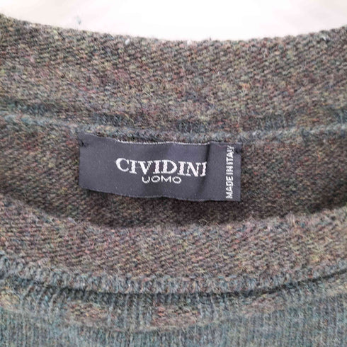 チヴィディーニ CIVIDINI イタリア製 ロングスリーブ クルーネック ニットセーター レディース EUR:46