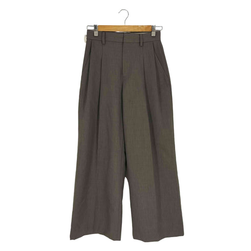 ジャーナルスタンダード JOURNAL STANDARD 24aw ドライツイル2タックワイドスラックスパンツ レディース JPN:36
