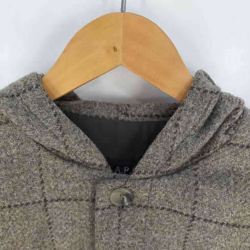 アーペーセー A.P.C. ウクライナ製 チェックウールジャケット メンズ import:S