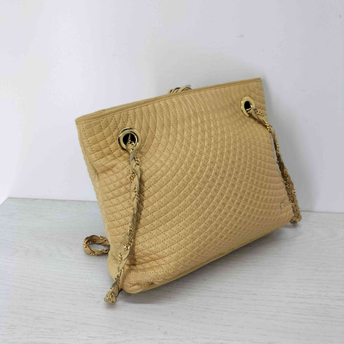 バリー BALLY MADE IN ITALY キルティングレザー タッセルジップ SYショルダーバッグ レディース ONE SIZE