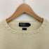 ポロバイラルフローレン Polo by RALPH LAUREN 90S ロゴ刺繍 リブ編み プルオーバー ニット セーター メンズ import:L