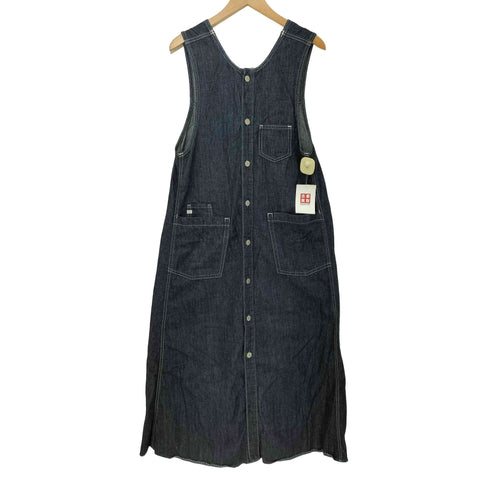 サムシング SOMETHING 22SS Buttonfly Salopette Skirt 別注 ボタンフライ サロペットスカート レディース FREE