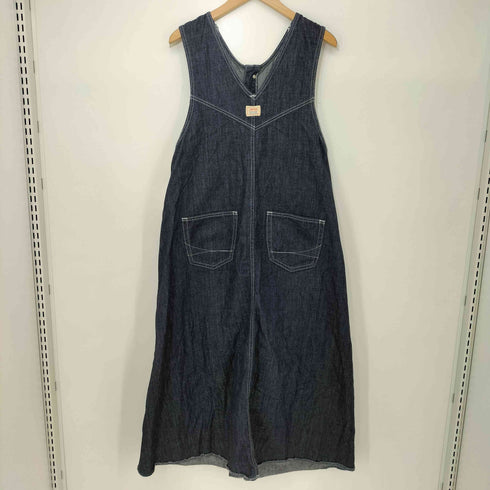サムシング SOMETHING 22SS Buttonfly Salopette Skirt 別注 ボタンフライ サロペットスカート レディース FREE