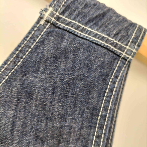 サムシング SOMETHING 22SS Buttonfly Salopette Skirt 別注 ボタンフライ サロペットスカート レディース FREE