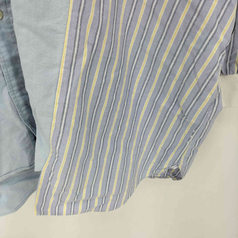 ポロバイラルフローレン Polo by RALPH LAUREN YARMOUTH 再構築 リメイク バンドカラー長袖シャツ メンズ 17