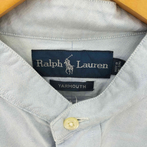 ポロバイラルフローレン Polo by RALPH LAUREN YARMOUTH 再構築 リメイク バンドカラー長袖シャツ メンズ 17
