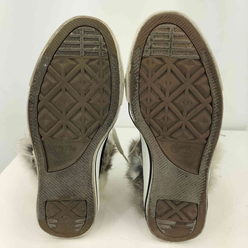 コンバース CONVERSE ALL STAR ファーデタッチャブル ハイカットスニーカー Y2K レディース 24cm