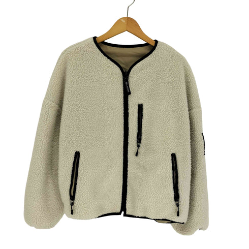 キャンプセブン CAMP7 リバーシブル ボア フリース ジャケット ブルゾン レディース import:M