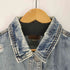 アメリカンイーグルアウトフィッターズ AMERICAN EAGLE OUTFITTERS ダメージデザインデニムジャケット レディース import:S