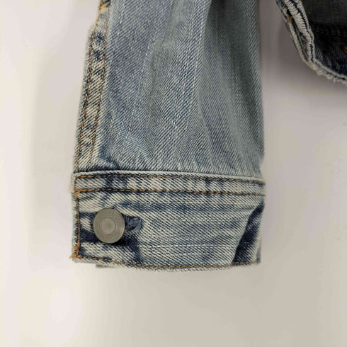 アメリカンイーグルアウトフィッターズ AMERICAN EAGLE OUTFITTERS ダメージデザインデニムジャケット レディース import:S
