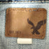 アメリカンイーグルアウトフィッターズ AMERICAN EAGLE OUTFITTERS ダメージデザインデニムジャケット レディース import:S