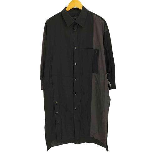 ワイズ Ys コットン パッチワーク デザイン オーバーシャツ メンズ JPN:1