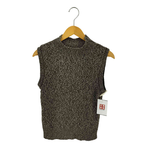 ヘンリーコットンズ Henry Cottons イタリア製 レーヨン混 モックネック ニットベスト レディース 42