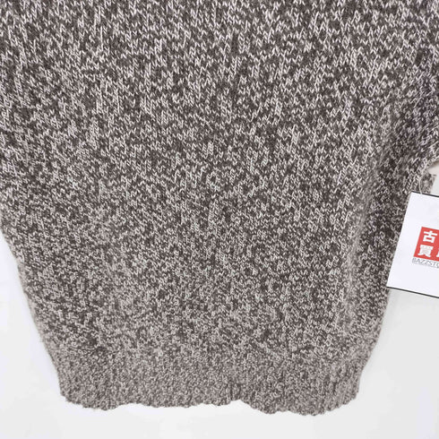 ヘンリーコットンズ Henry Cottons イタリア製 レーヨン混 モックネック ニットベスト レディース 42