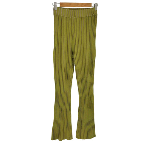 アメリ AMERI COLOR SCHEME RIB KNIT PANTS レディース JPN:S