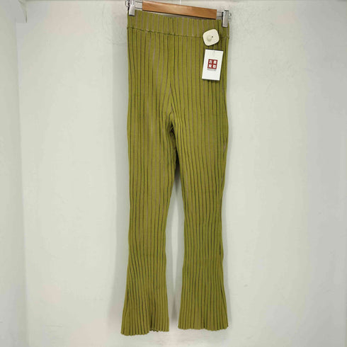 アメリ AMERI COLOR SCHEME RIB KNIT PANTS レディース JPN:S