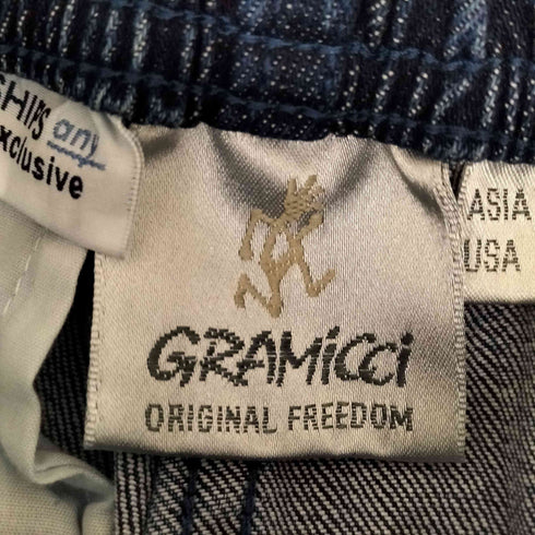 グラミチ GRAMICCI 別注 オーガニックコットン ルーズテーパードストレッチデニムパンツ メンズ XS