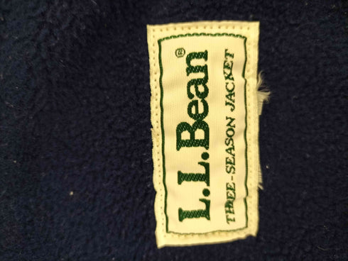エルエルビーン L.L.Bean 80~90s THREE-SEASON JACKET 裏フリース ジップアップジャケット メンズ