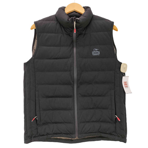 チャムス CHUMS Teeshell Down Vest ティーシェル ダウン ベスト メンズ JPN:M