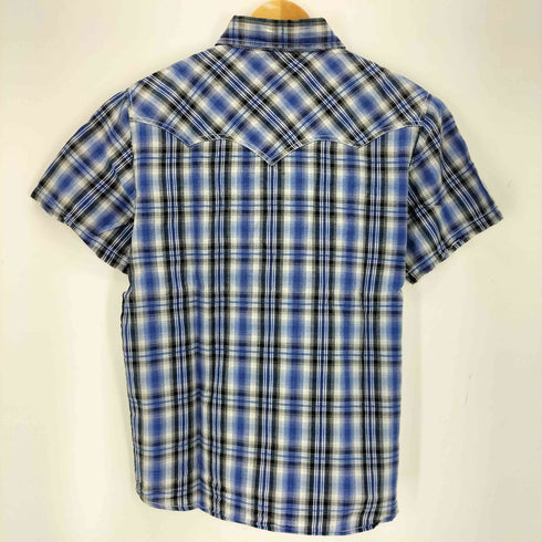 半袖ウエスタンチェックシャツ メンズ import:M